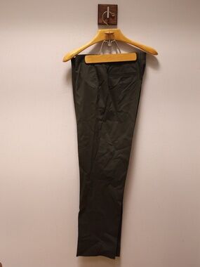 Dark Green Spier & Mackay Cotton Dress Trousers slim size 36